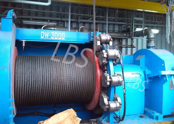 High Speed Electric Winch Machine / Electric Power Winch For Platform And Emergency Lifting