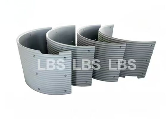 Split Type Spiral Groove Drum Sleeve Q355D Steel Left-hand For Lifting