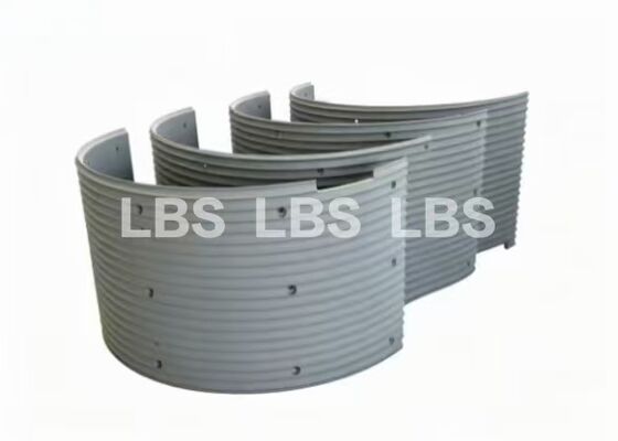 Split Type Spiral Groove Drum Sleeve Q355D Steel Left-hand For Lifting