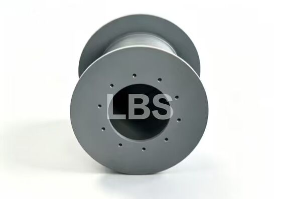 Lebus Double‑fold Groove Drum Q345B Left‑hand 45° For Construction Machinery