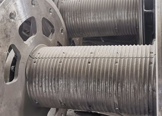 الأكمام Lebus المنقسمة القابلة للانفصال ملحومة أو مسحوبة لرافعة الأسطوانة