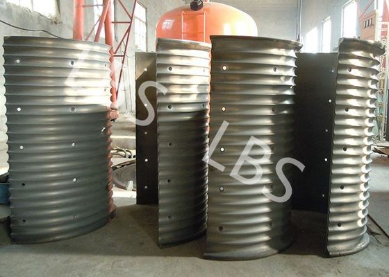 Q345 Q420 طبل رفع أكمام LBS مع نظام لفة متعددة الطبقات