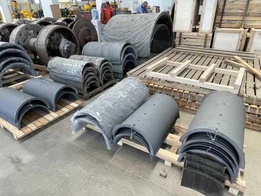 متطلبات الكربون أو الكوزومر في الغلاف المتقطع LBS Grooved