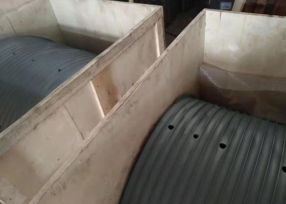 تصميم مخصص من الفولاذ الرفع الطبل الأكمام المخطط لها حبل سلكية الأكمام