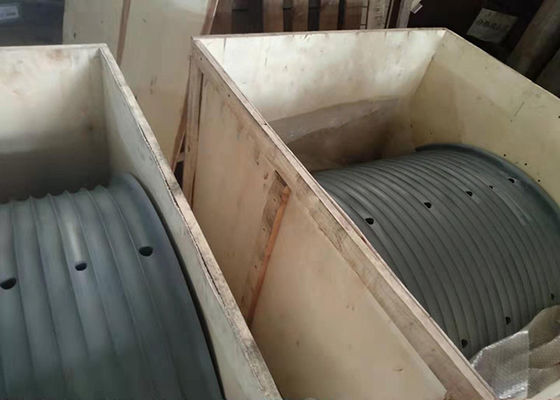 عالية القوة الصلب القطر الكبير ونش طبل الأكمام مخدد تشكيله بالكامل